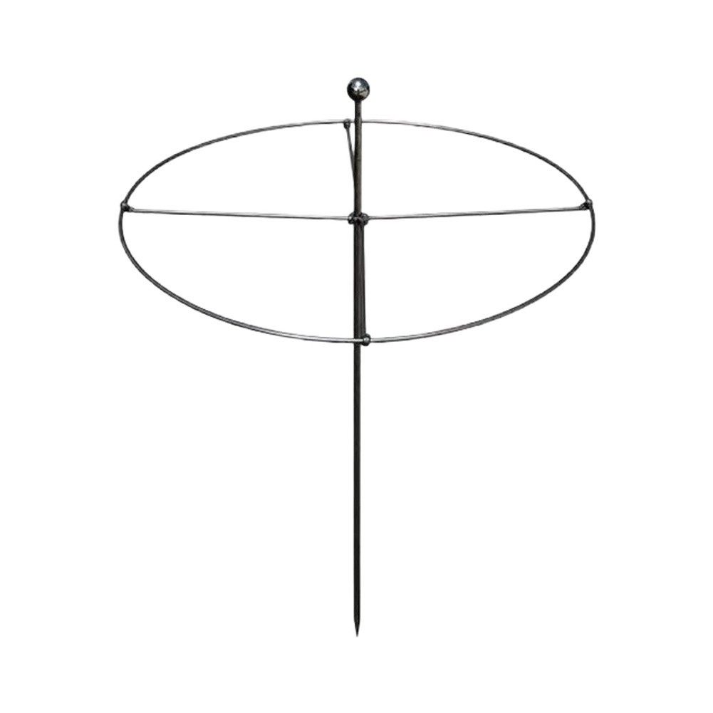 Plant Support Ring Round Shape 38 cm for Pots Borders and Outdoor Planters