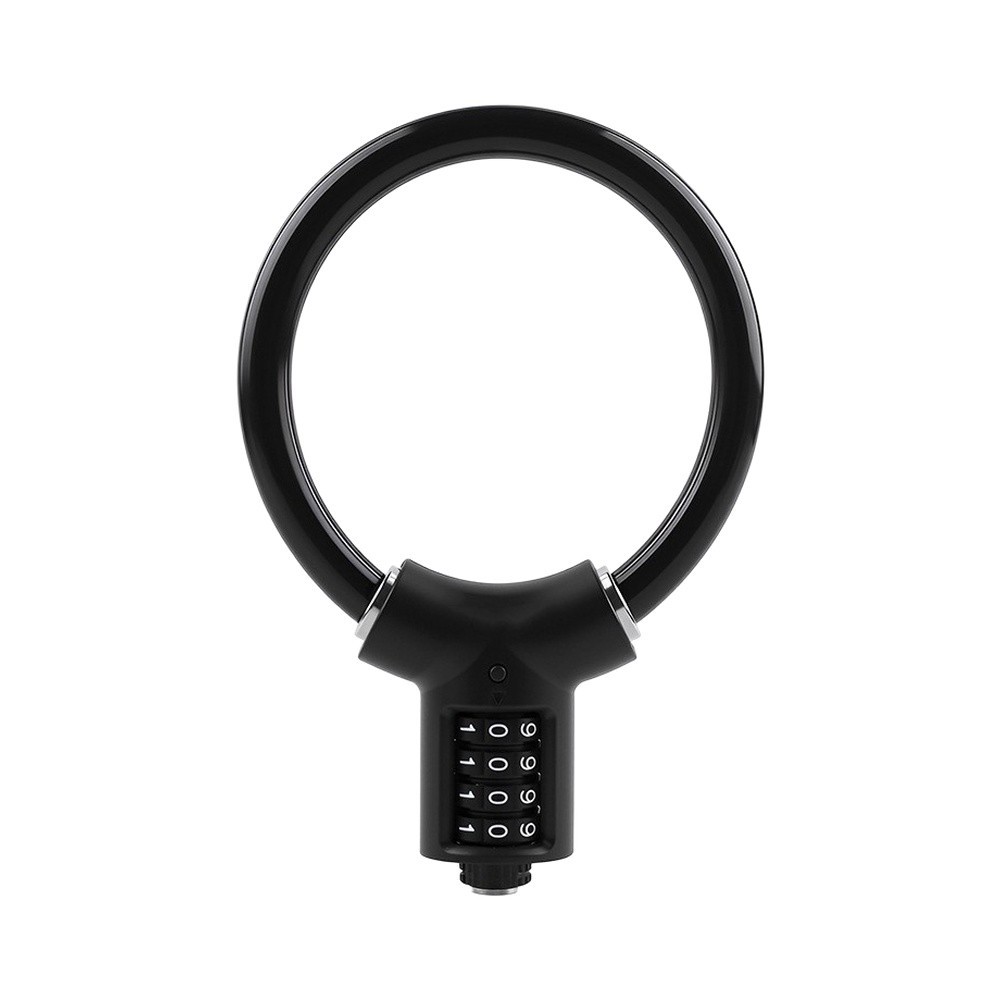 Bicycle U-Lock 4 Digit Keyless Lock 11.3 x 8.5 x 3 cm Black Blue Orange Green