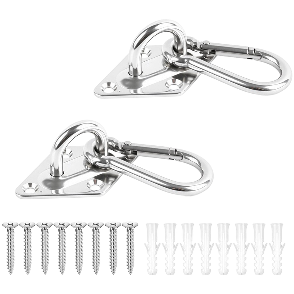 Diamond Design 304 Stainless Steel Swing Hangers for 2 Pack for Hammocks For