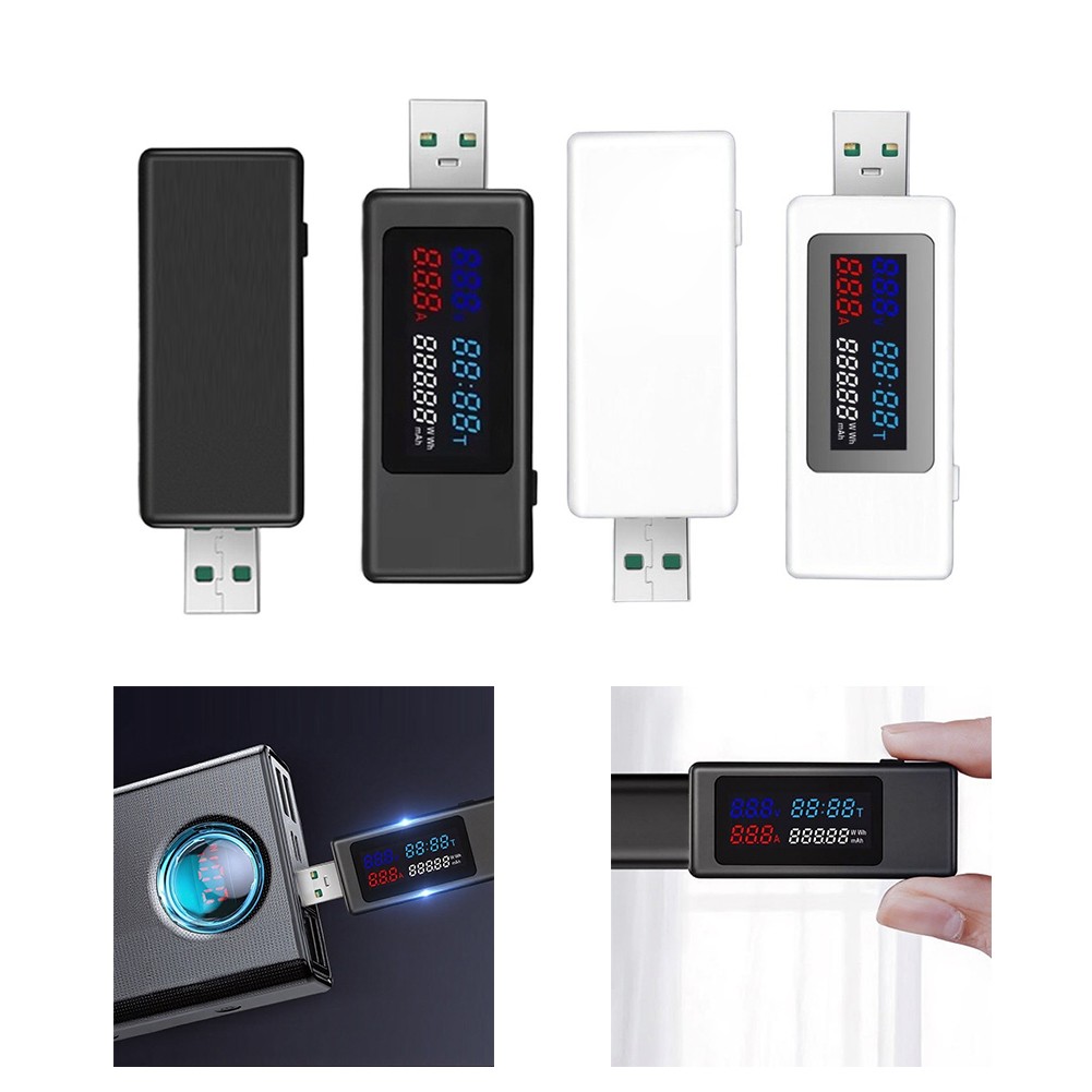 Color Screen USB Tester for For electrical Potential and for current Testing