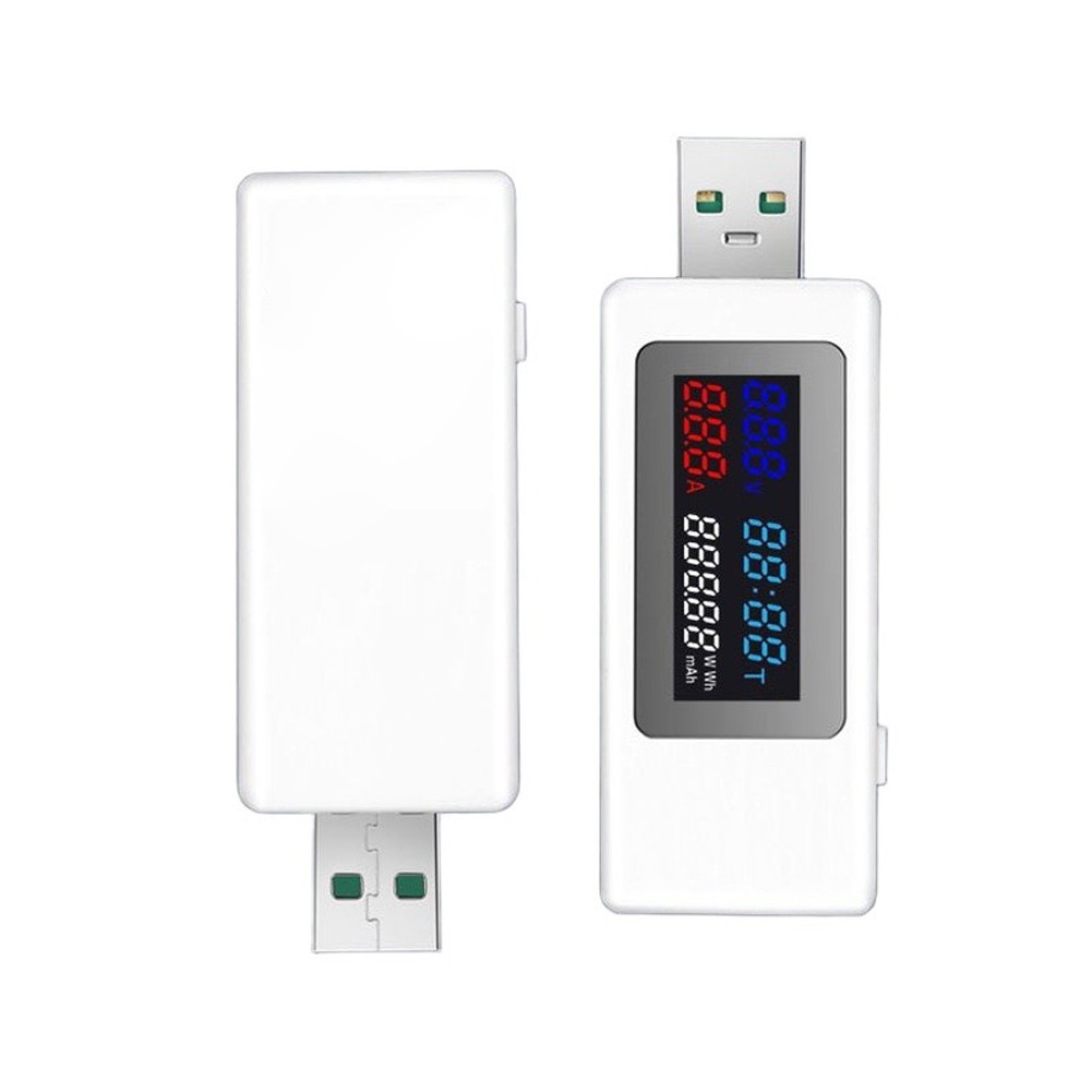 Color Screen USB Tester for For electrical Potential and for current Testing