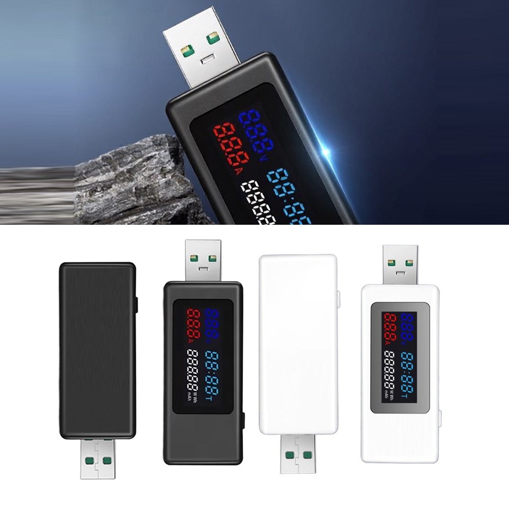 Color Screen USB Tester for For electrical Potential and for current Testing