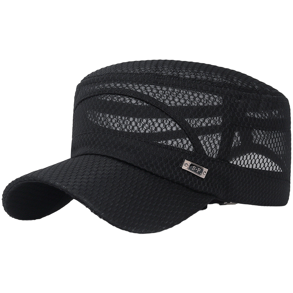 Men&rsquo;s Adjustable Summer Flat Cap UPF Fabric Breathable Outdoor Sun Hat