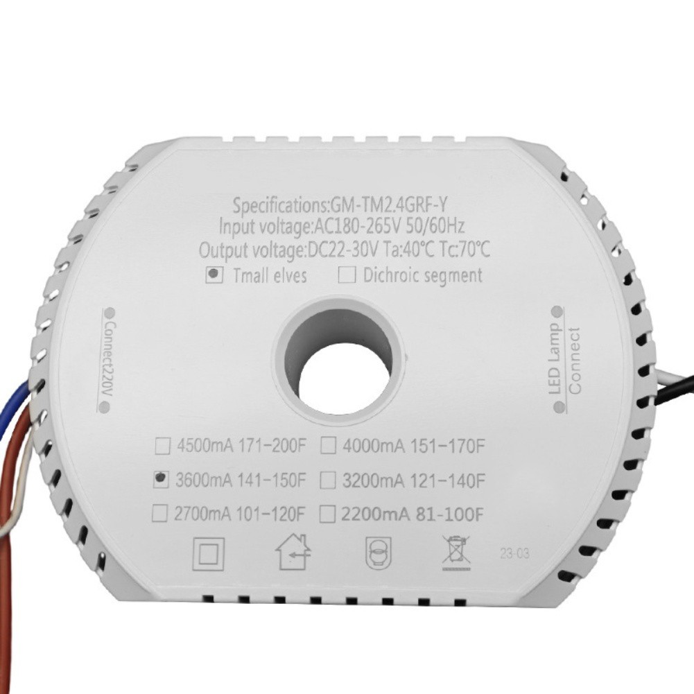 Constant Voltage Current LED Driver for Chandeliers 2.4G Dimming DC22-30V