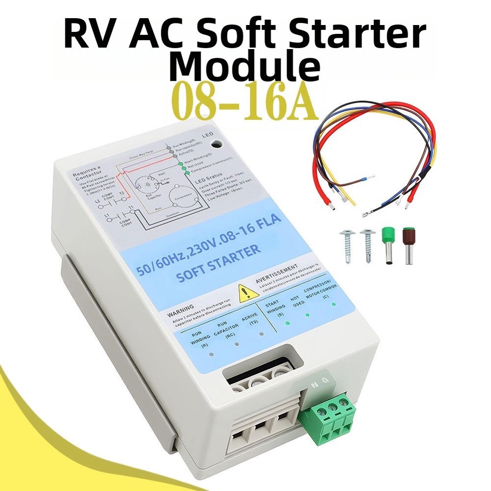 16-32A Soft Start Module for 4-7 Ton AC Units Quiet Startup 230V 50/60Hz - Produktbild 1