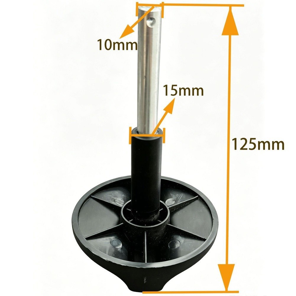 10mm Axle Compatible with For 7 Inch Grill Wheels Smooth Steering Motion
