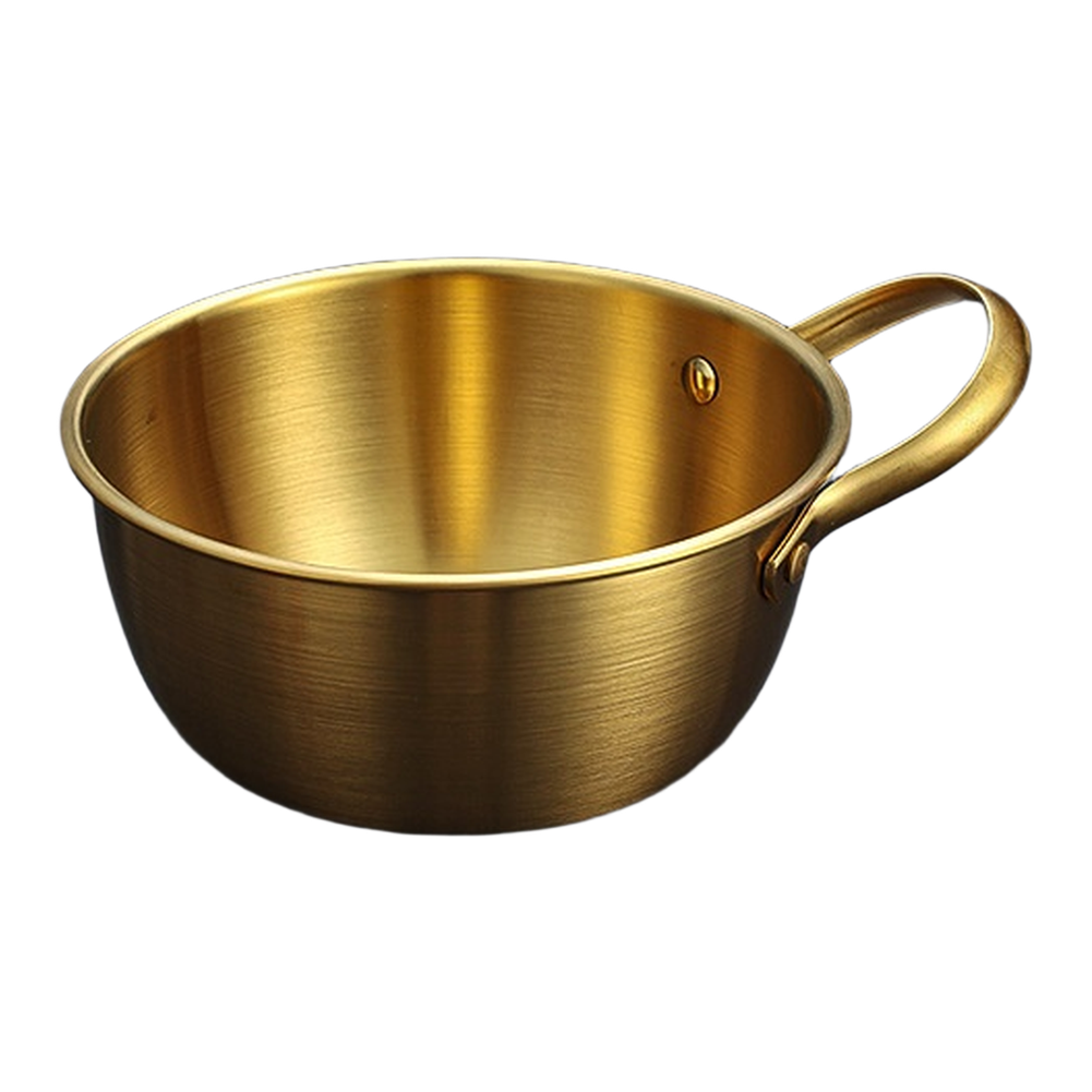 Edelstahl Rührschüssel Set für Salatnudeln Hot Pot und für Campingausrüstun