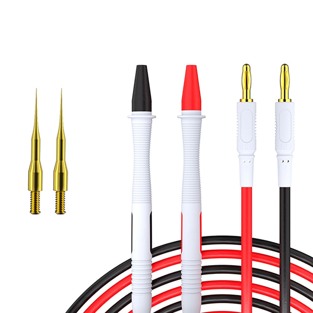 Gold Plated Probe Test Leads Compatible with Most Standard For Multimeters