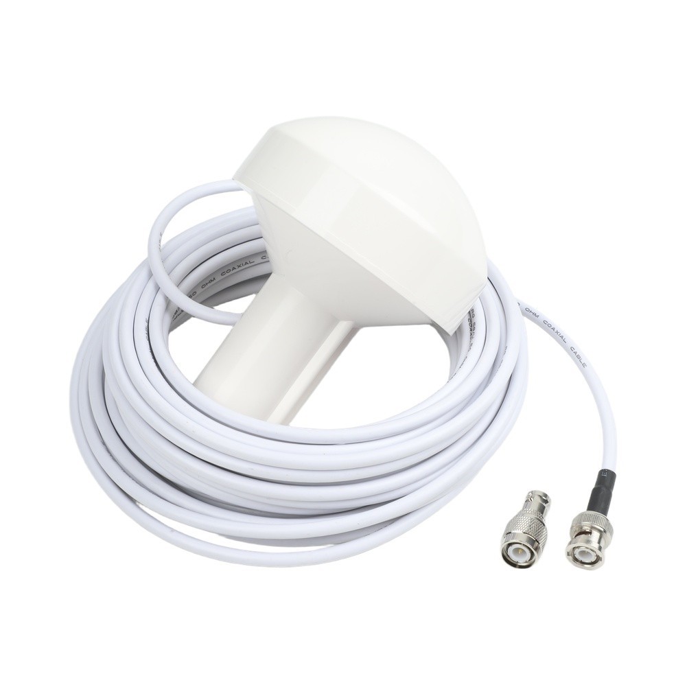 Marine GPS Antenna with TNC Male to BNC Female Adapter and 10 Meter Cable