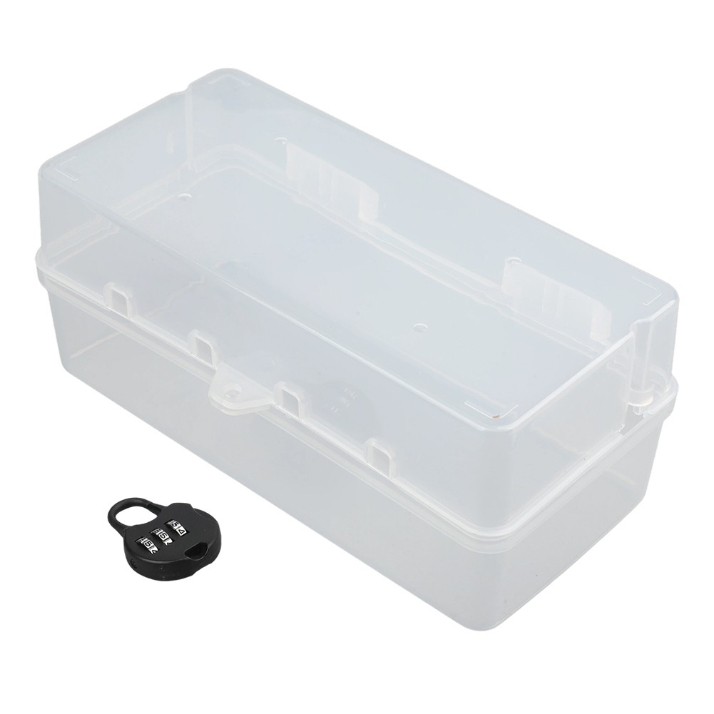 Rainproof Extension Box Large Lockable Outdoor Electrical Extension Cord