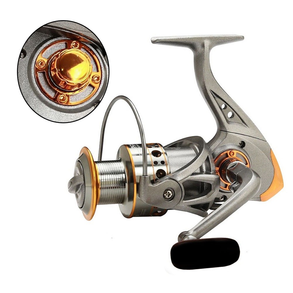 Surf Fishing Reel Full Metal Frame Stable in Waves 5.2:1 Gear 12KG Drag System