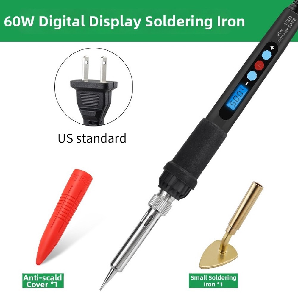 501 Soldering Iron with Heat Resistant Silicone Grip for Safe Handling