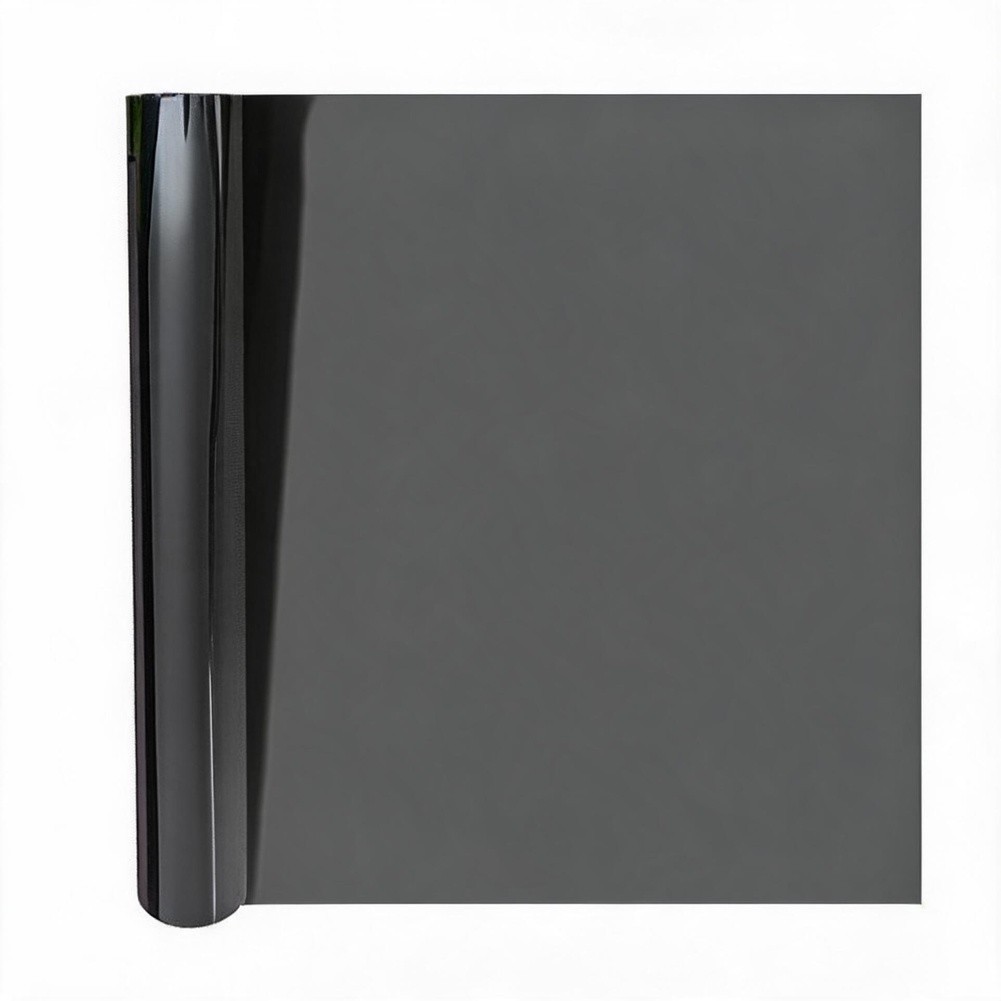 Daytime Mirror Window Film for Privacy Heat Control UV Protection 40x200cm PET
