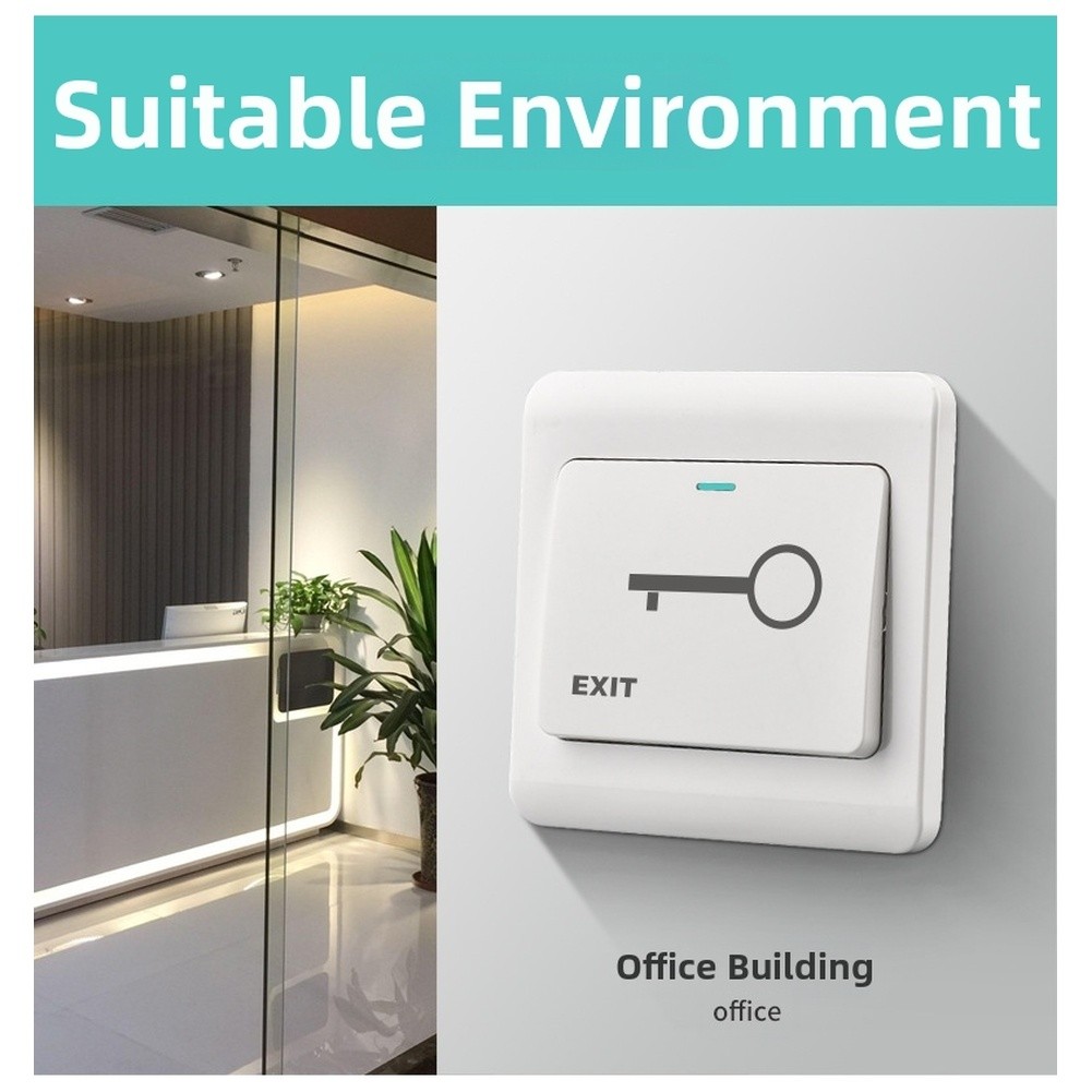 Pass Control Switches 2 Pack with Dual Function for Doorbell and Control