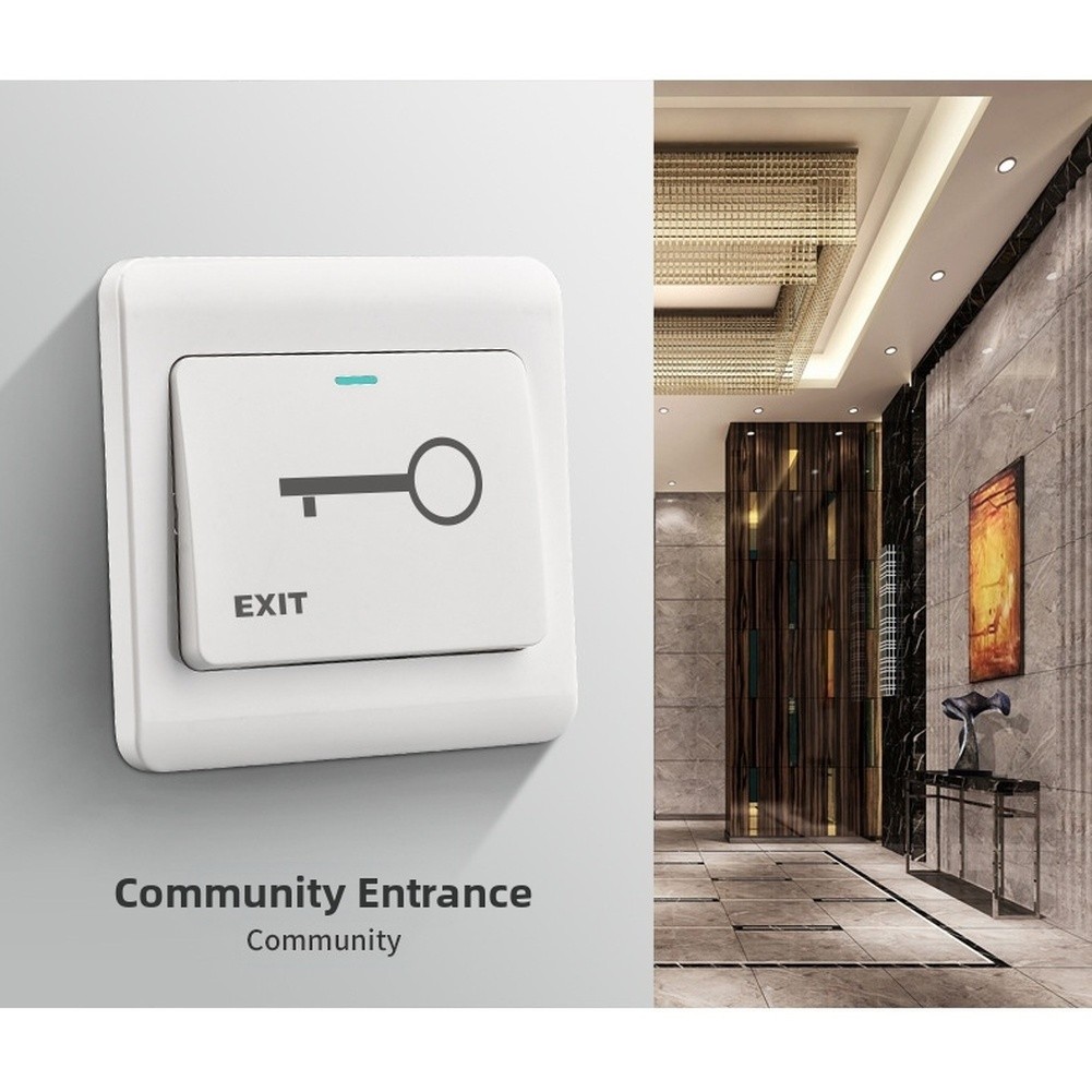 Pass Control Switches 2 Pack with Dual Function for Doorbell and Control