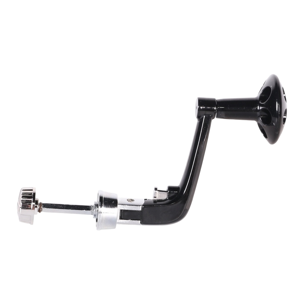 Black Aluminum Fishing Reel Handle Arm 1.9 x 0.5 x 0.3 cm for 1000-7000 Reels
