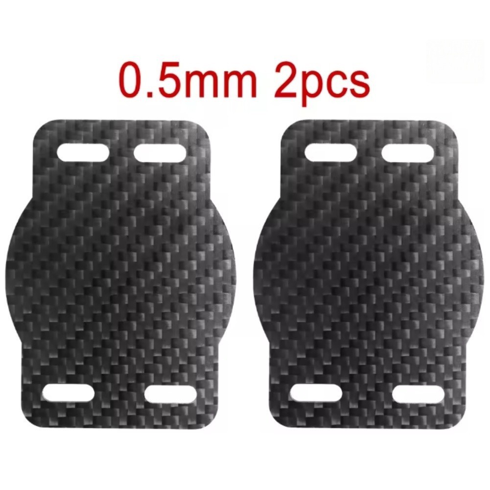 For SPEEDPLAY For ZERO Compatible Cleat Shims for For WAHOO Pedals 1mm Black