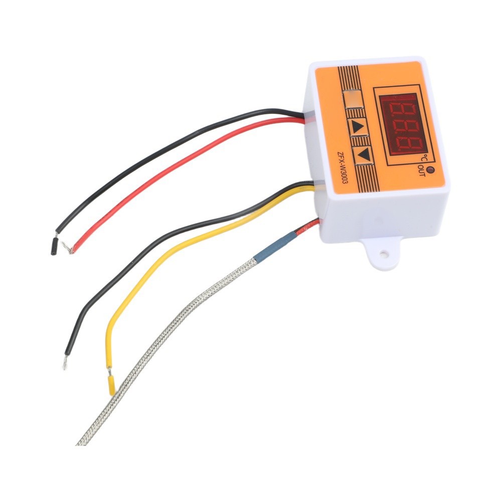 Digital Thermostat Temperature Controller 0 to 450 Degrees with Sensor