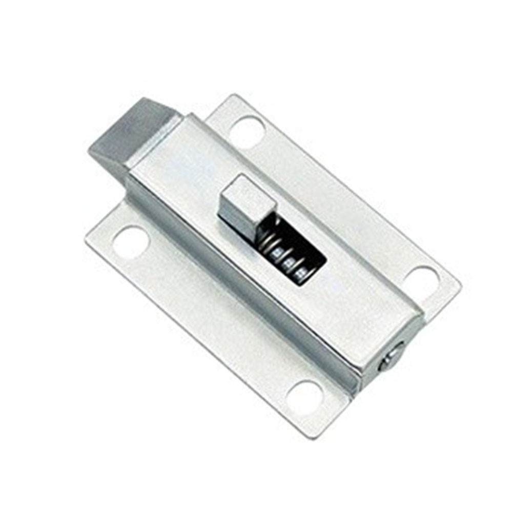 Stainless Steel 2 Inch Door Bolt Latch Automatic Spring Lock for Multiple Uses