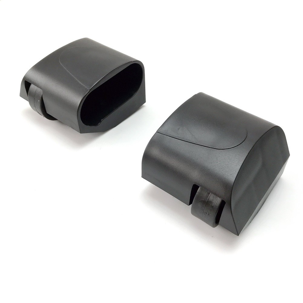 Plastic Wheel Covers Designed Specifically for 70x30 Elliptical Tube Frames