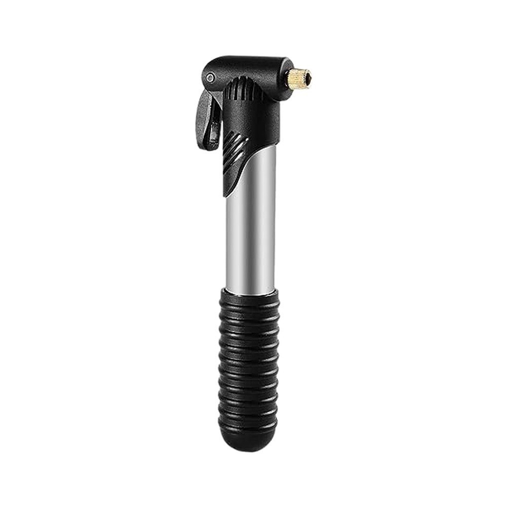 Compact Portable Bicycle Pump 30x205mm Unextended 30x335mm Extended Black