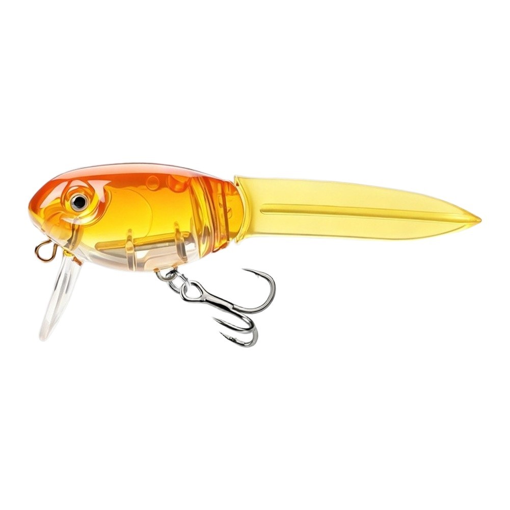 Realistic Tadpole Topwater Lure 8.5cm Floating Bait for Bass Trout Pike Crappie