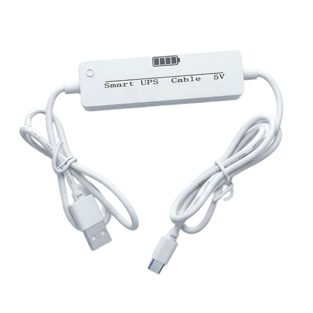 Compact for ups 5V 2A for Security Cameras with White Finish and for type-c