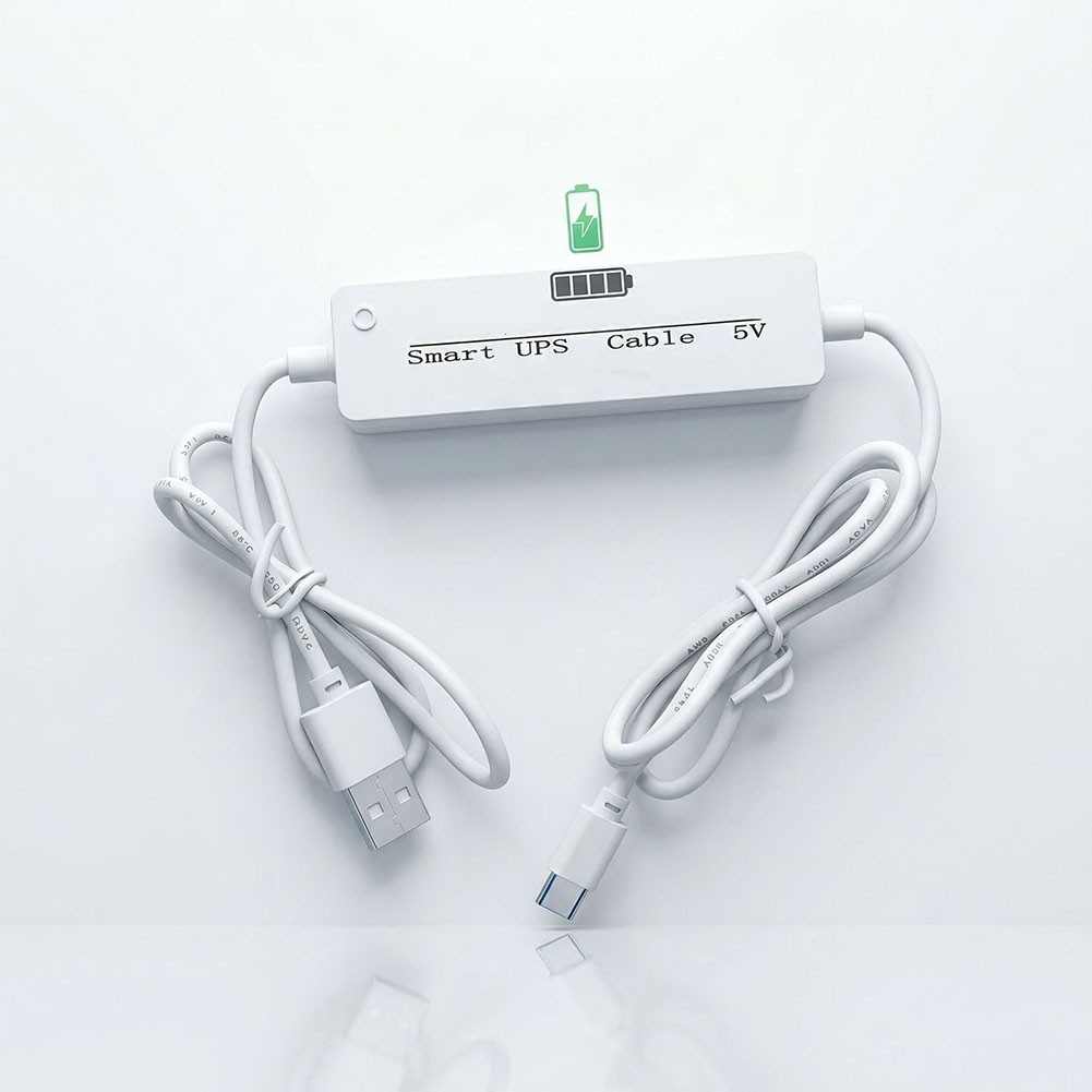 Compact for ups 5V 2A for Security Cameras with White Finish and for type-c