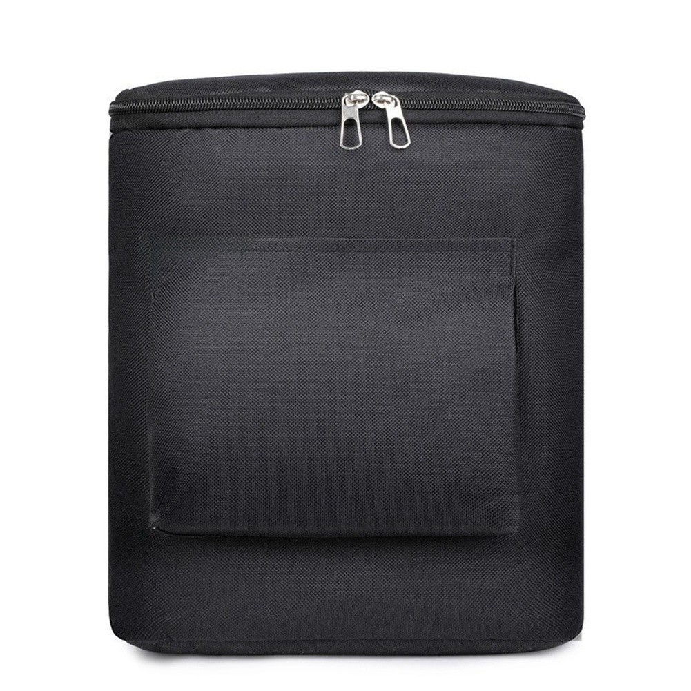 For Bicycle Handlebar Bag 27x24x10cm Oxford Cloth Dual Compartment Design