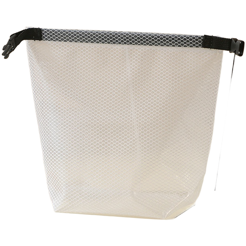 Drawstring Toiletry Bag Waterproof EVA Fabric Portable Travel 27×11.5×24.5cm