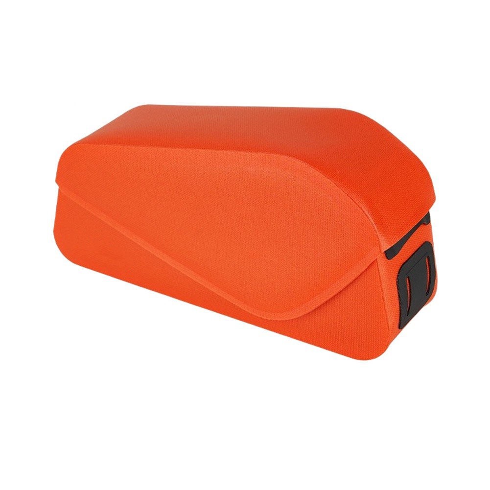 Top Tube Bag for Bikes Waterproof Design Magnetic Cover 220x62mm Black
