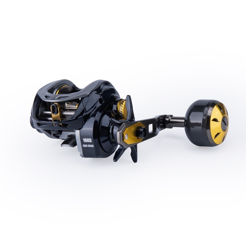 DW400MAX Baitcasting Reel Carbon Frame 6.5:1 Gear Ratio 16KG Max Brake