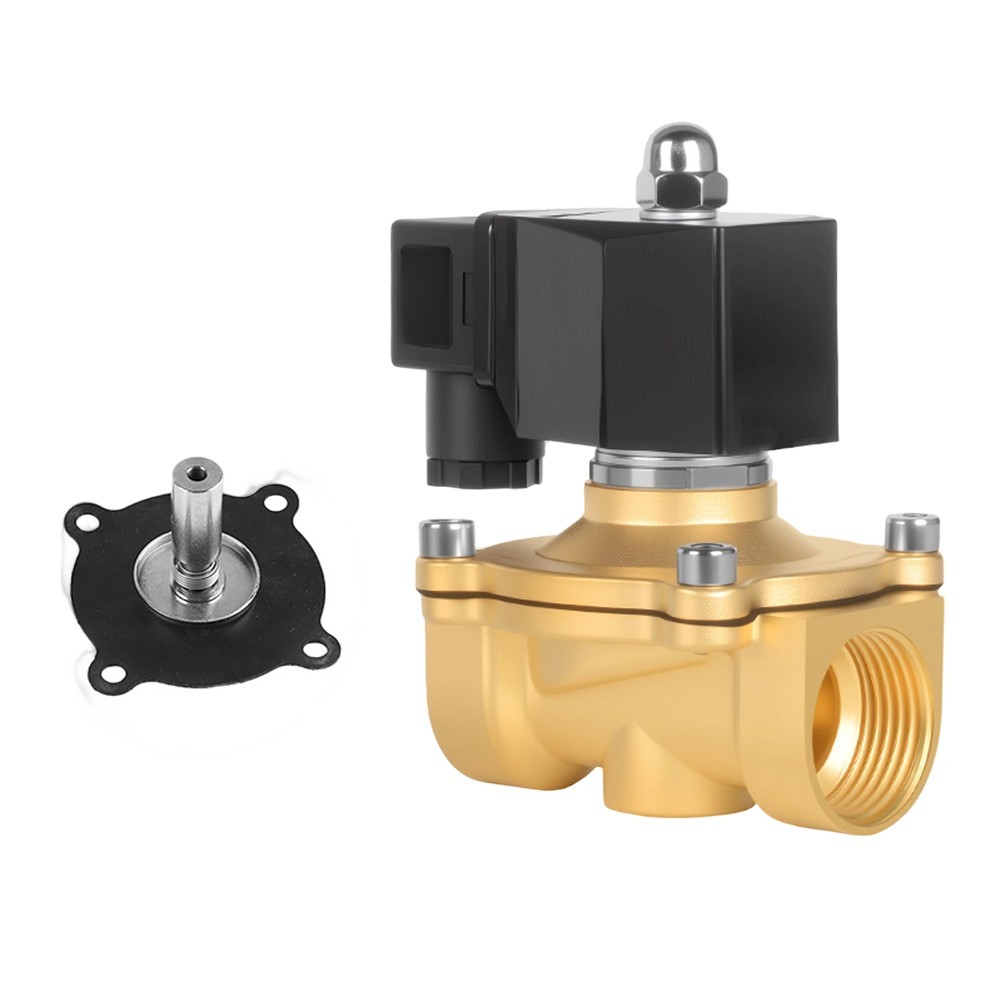 AC24V AC110V AC380V DN15 Brass Solenoid Valve with Plastic Encapsulated Coil - Produktbild 9