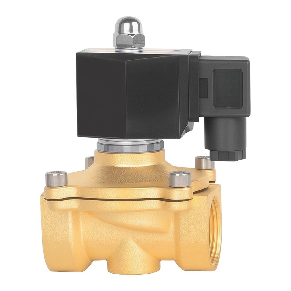 AC24V AC110V AC380V DN15 Brass Solenoid Valve with Plastic Encapsulated Coil - Produktbild 8