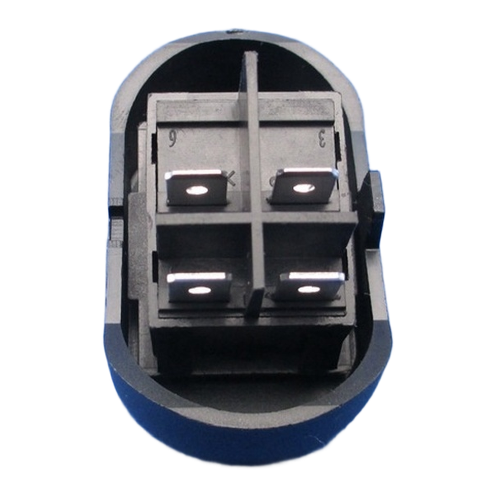 2pcs Boat Shaped 25A Switch 4 Pin 2 Position Silver Plated Copper IP55