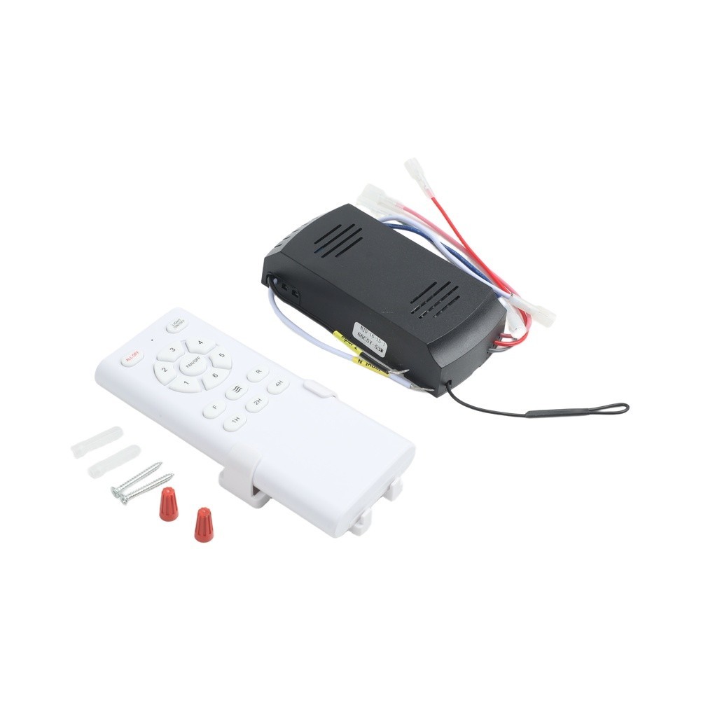 40W 60W Ceiling Fan Light Remote Control Compatible with DC Motor Fans