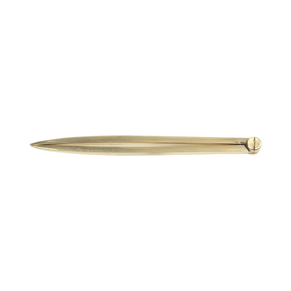 168mm Brass Chart Divider Tool Straight Rust Resistant for For construction