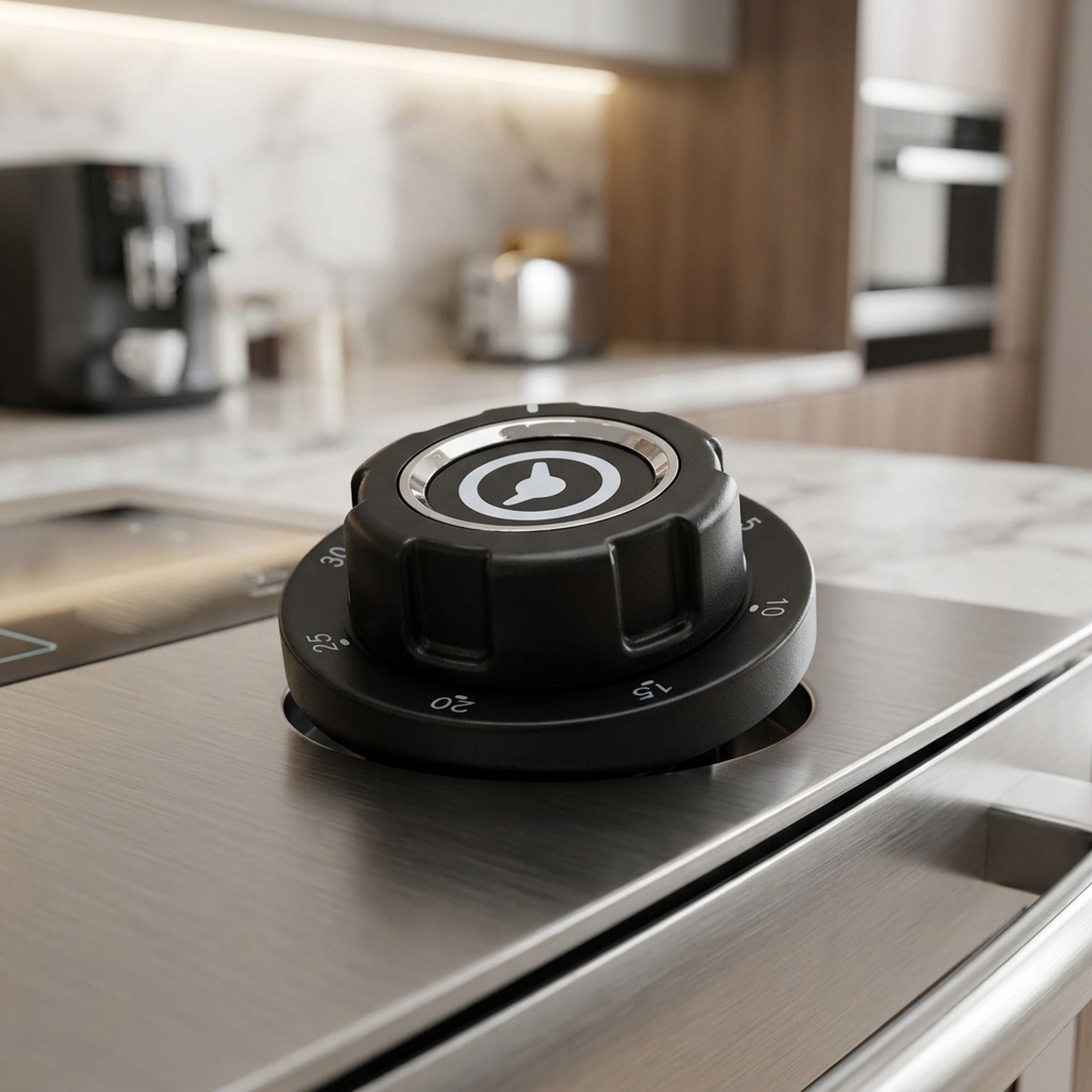 User Friendly Mechanical Timer with Bell Notification for Cooking Tasks