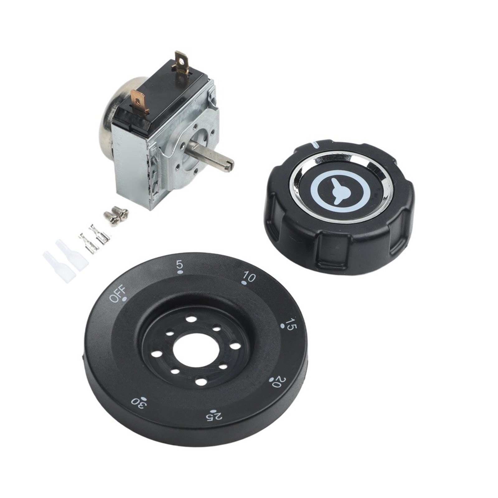 User Friendly Mechanical Timer with Bell Notification for Cooking Tasks