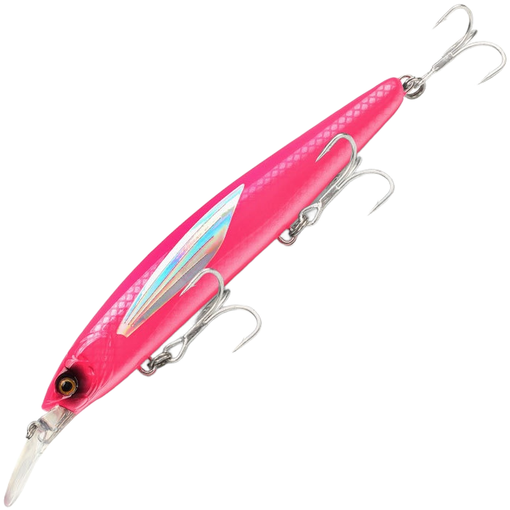 128mm 28g Minnow Fishing Lure Sinking Bait for Bass Pike with Steel Hooks