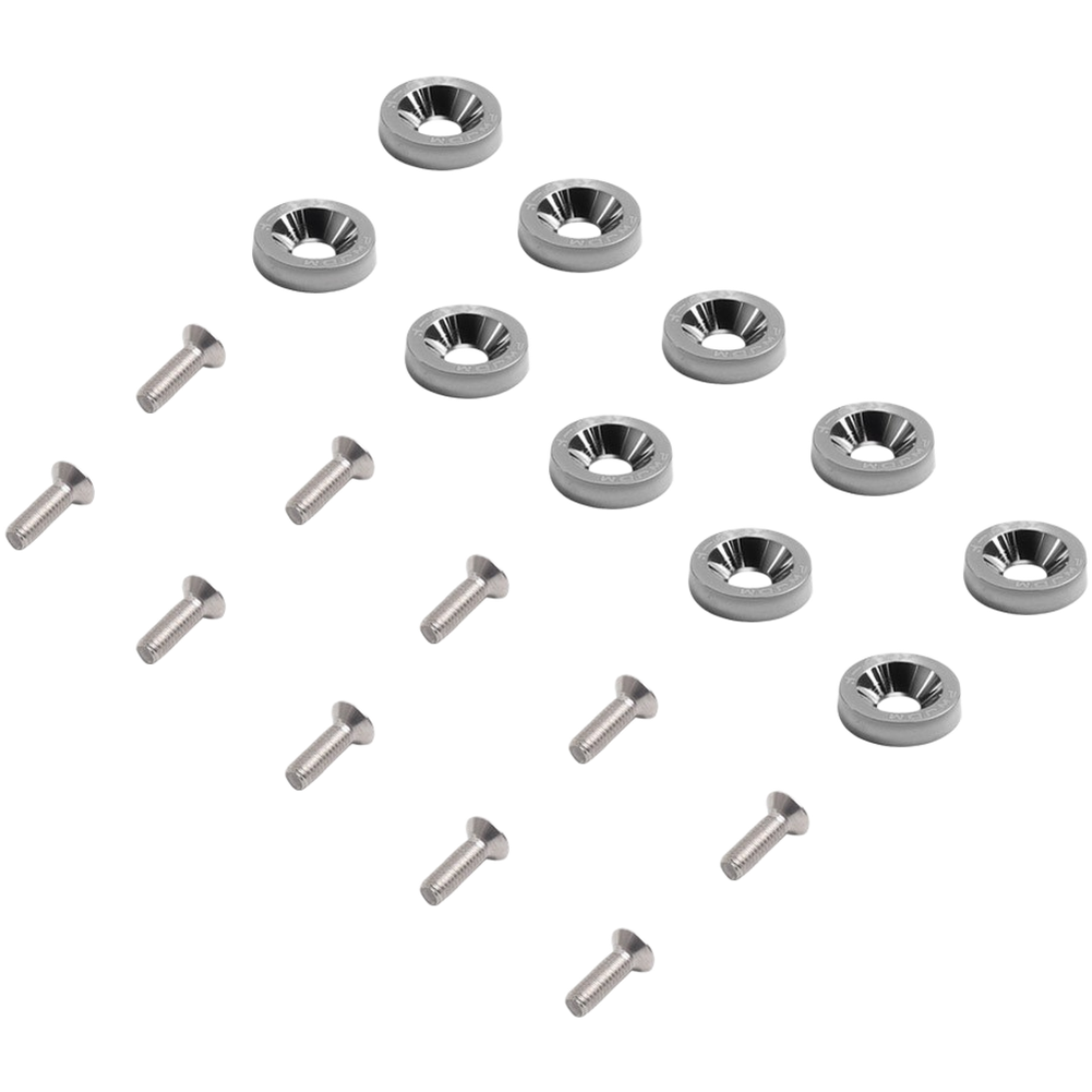 1.8 cm x 0.6 cm Metal Spacer Screws for Scooter License Plate For battery Guard