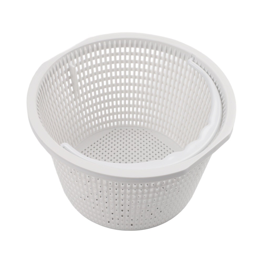 White Pool Skimmer Basket 20.5 cm Large Capacity for Pools Sinks and Bathtubs - Produktbild 1