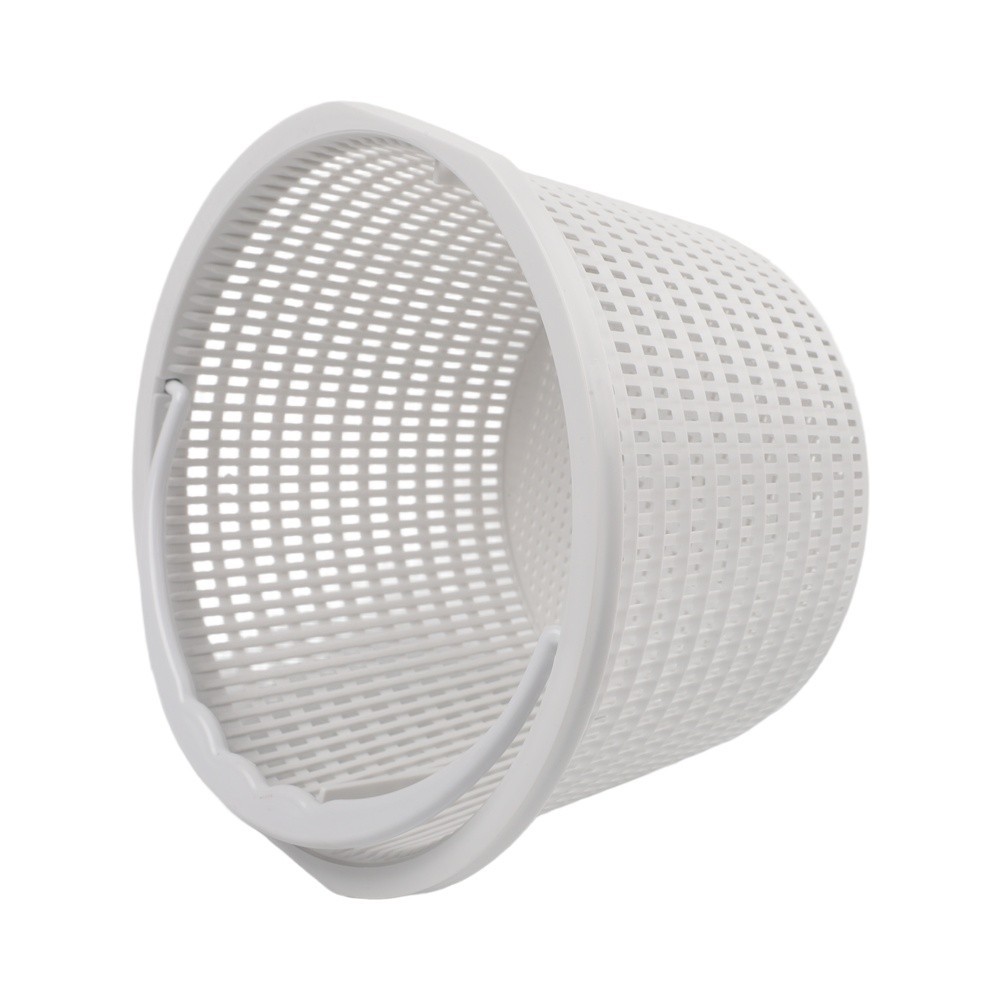 White Pool Skimmer Basket 20.5 cm Large Capacity for Pools Sinks and Bathtubs - Produktbild 2