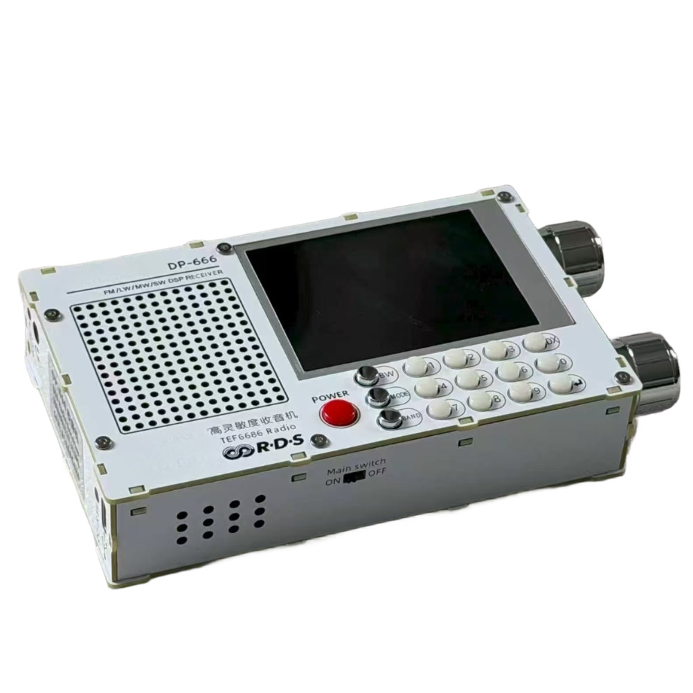 For Radio Kit for FM AM Shortwave Bands Featuring TEF6686 and IPS Display