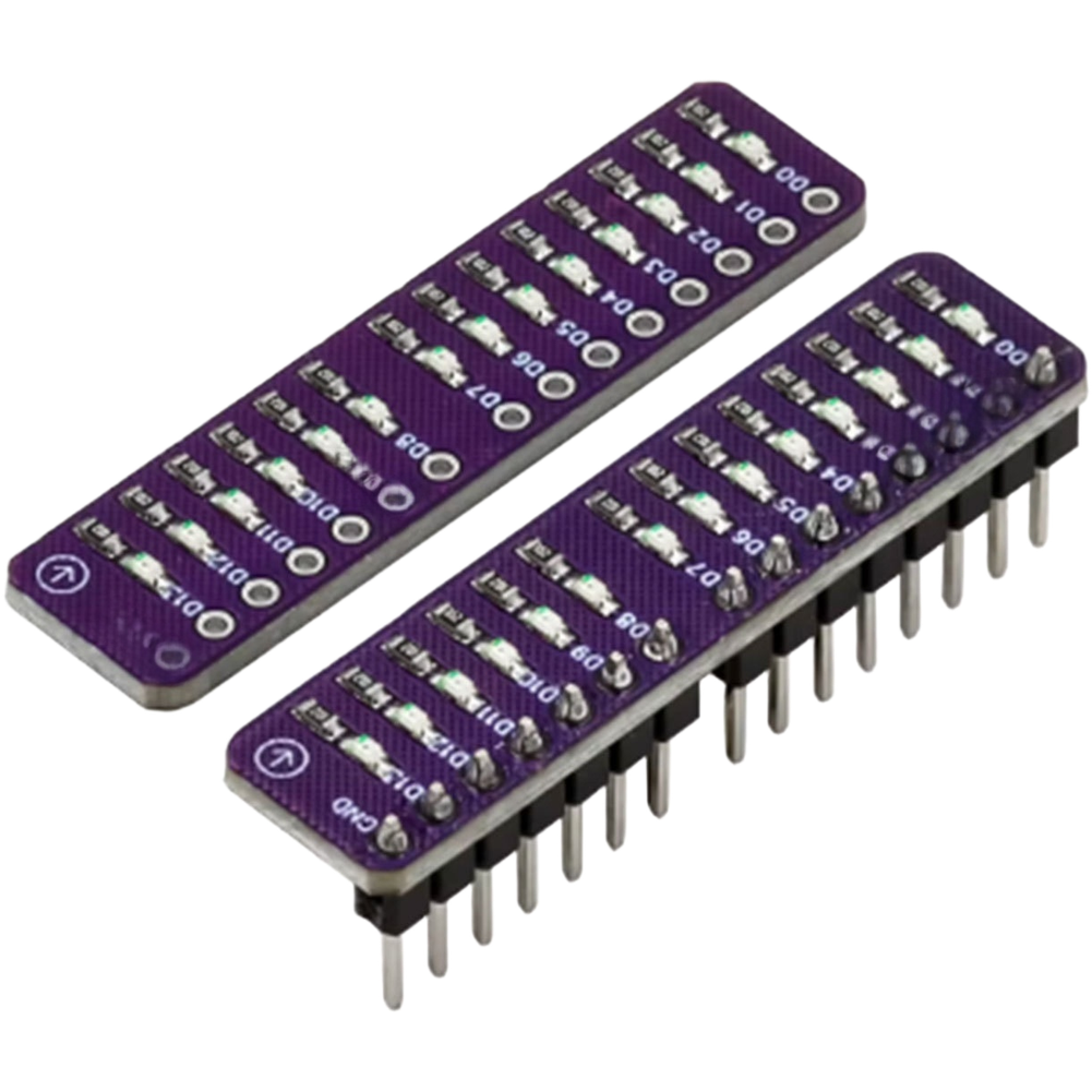 4pcs Flowing Light Fitting PCB Kit for Arduino Learning and Prototyping