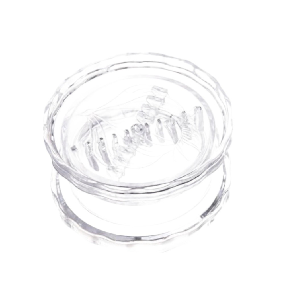 8cm Manual For Garlic Press Clear Plastic for For Garlic Herbs Onions Nuts Prep