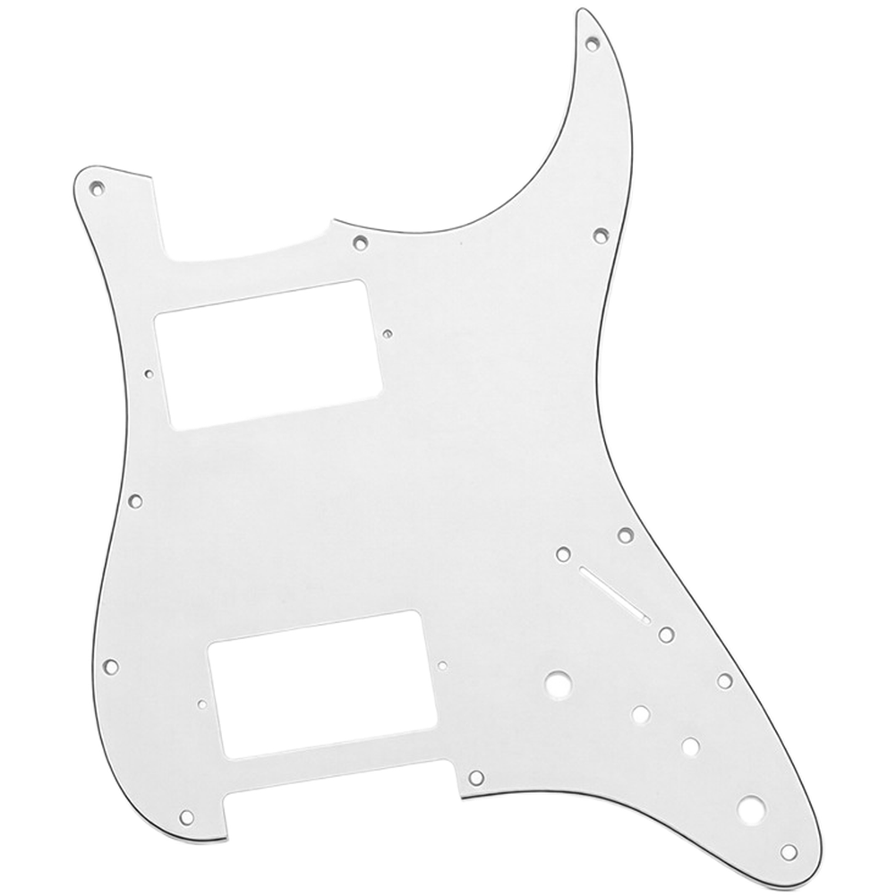 Style Model Compatible Electric Guitar Pickguard PVC 11 Hole 2 Coil Split Holes