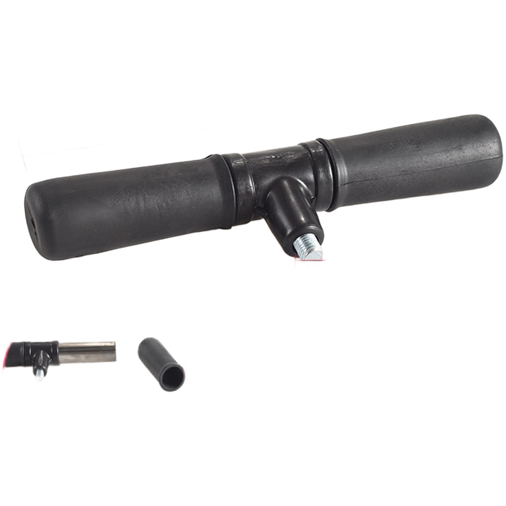Bicycle Pump Handle Ergonomic Bicycle Grip Ergonomic Design Anti-slip Texture