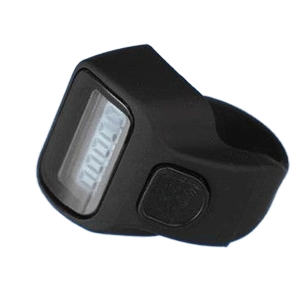 For mini Finger Ring Counter Digital Display Quiet Press Mechanism ABS Material