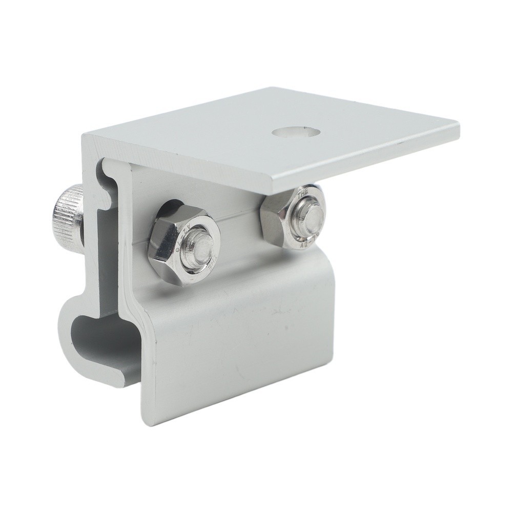 Solar Panel Rack Standing Seam Clamp For Pv Roof Fixing Aluminum Alloy